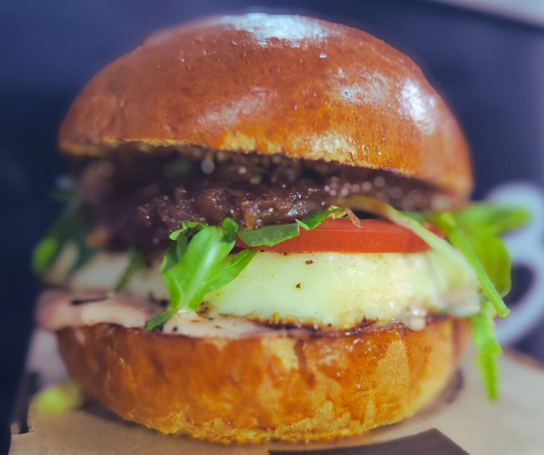 Obrázok jedla Halloumi Veggie Burger